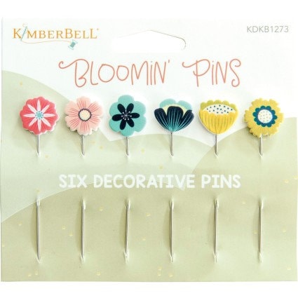 Kimberbell Bloomin' Pins - Six decorative Pins - KDKB1273  - KIDKB1273
