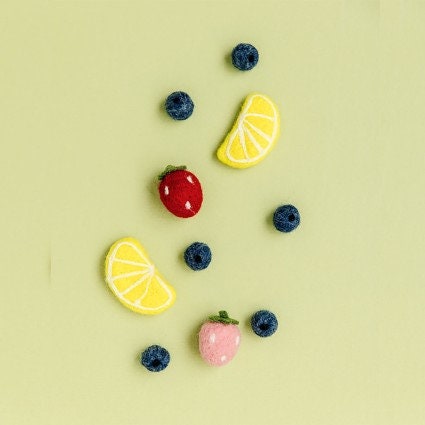 Lemons & Berries Wool Felt Embellishments -  Designers: Kim Christopherson, Kimberbell KIDKDKB1276