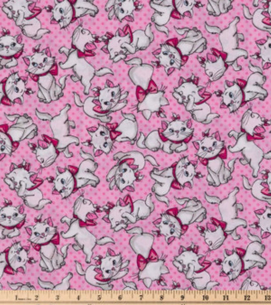 Many Faces of Marie Cotton Fabric- 100% Cotton- continuous cuts- Licensed Fabric