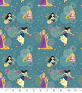 Disney Princess and Bubbles Cotton fabric- 100% Cotton Continuous cuts Licensed Fabric
