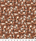 Mushroom Cotton fabric- 100% Cotton -continuous cuts -
