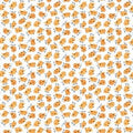 On the Farm Chicks on White Fabric - 100% Cotton - CON9453-09