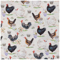 Roosters Cotton Calico Fabric - 100% Cotton