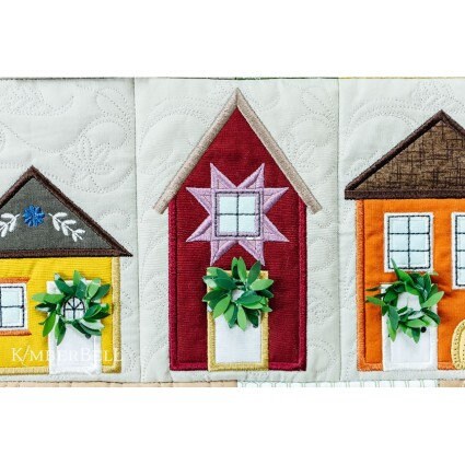 Falling for Autumn Booklet and Embroidery CD- Designer: Kim Christopherson, Kimberbell -Machine Embroidery CD KID814