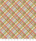Susan Winget Fall Waterlogue Plaid Cotton Fabric 100% Cotton - Autumn