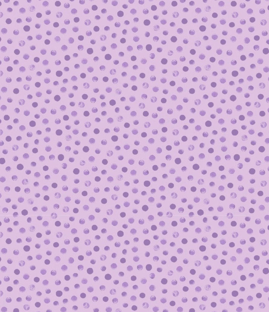 SusyBee Tonal Dot SB purple Cotton Fabric - 100% Cotton  - Fat Quarters  and continuous cuts-