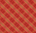 Diagonal Fall Plaid Cotton Fabric - 100% Cotton -