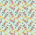 Mickey Friends Christmas character fabric- 100% Cotton -SPR77328-A620210 Licensed Fabric
