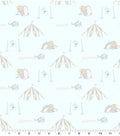Dumbo Curcus Flying Baby Fabric- 100% Cotton fabric - Licensed Fabric