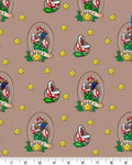 Super Mario Toss Fabric - 100% Cotton Fabric - Continuous cuts -Mario - Luigi - Princess Licensed Fabric