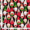 Watermelon Gnomes Cotton Fabric -fabric 100% Cotton - Timeless Treasures TT-Fun CD1919 Black