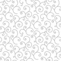 Kimberbell Basics Scroll White Gray MAS8243-WK Continuous cuts -100% Cotton - Blender