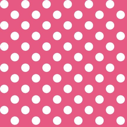 Dots Kimberbell Basics-MAS8216-R, Dots Pink white 100% Cotton -  Blender