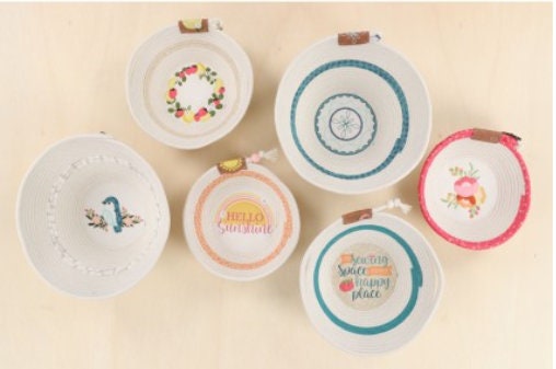 Happy Place Embroidery Projects Embellishment Kit - Kimberbell Designers: Kim Christopherson, Kimberbell KIDKB1292
