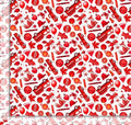 Mini I SPY fabric Red- 100% Cotton -TT-Gail CD2627 Red - I Spy Objects Mini Ispy