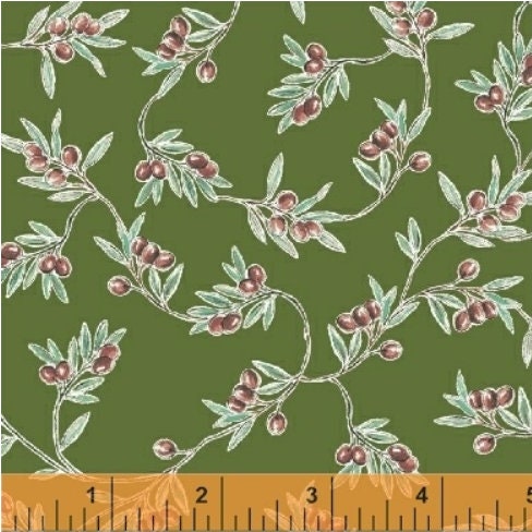 Windham Fabrics Bella Toscana cotton fabric- continuous cuts - cotton fabric- fast shipping!