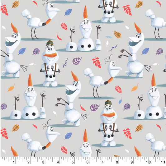 Olaf  - Frozen fabric 100% Cotton -Licensed Fabric