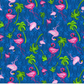 Flamingo Tropics Cotton Fabric- 100% Cotton Fabric Traditions