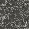 Farm Fresh Black Cotton Fabric 100% Cotton - Fabric Editions