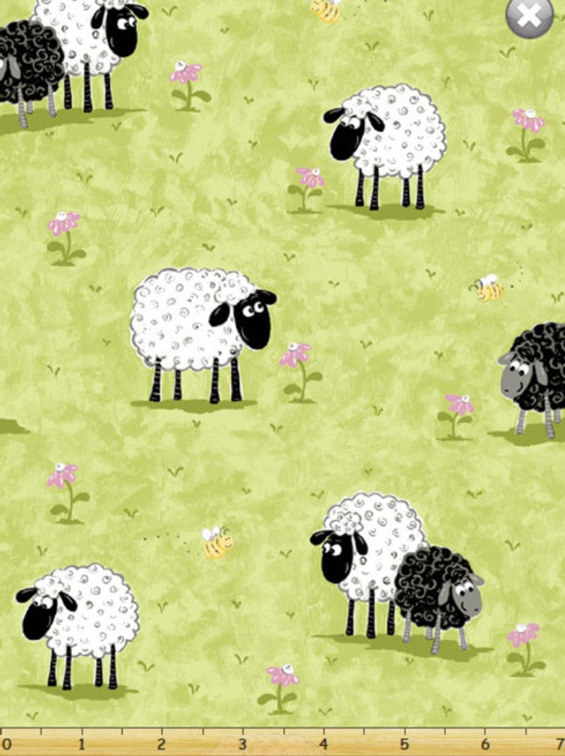 Lewe the Ewe Susybee Fabrics- 100% Cotton -