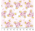 Pink Elephants Fat Quarters Cotton Fabric- 100% Cotton- David Textiles