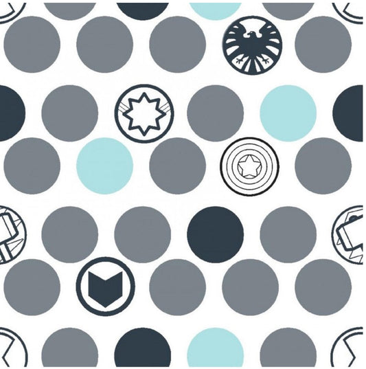 Avengers - Cotton Fabric- 100% Cotton Fabric- Continuous cuts by the 1/2 yard increment