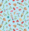 Gingerbread Dreams Nutcrackers Fabric- - 100% Cotton - Continuous Cuts Timeless Treasures- GAIL CD2943