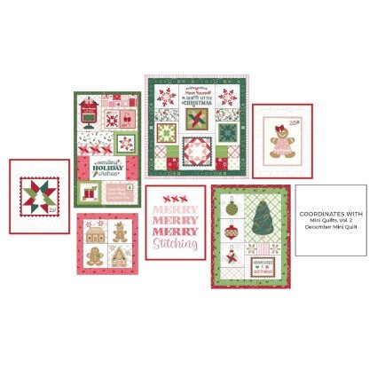 Kimberbell Quilty Little Christmas, Fabric Kit, Pattern/CD/Embellishments Designers: Kim Christopherson, KimberBell