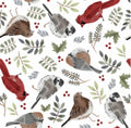 Christmas in the Country 22283 White - 3 Wishes Fabrics - 100% Cotton Fabric