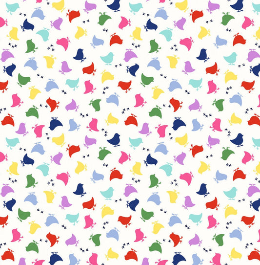 Chicken Littles Scattered  100% Cotton Fabric -Continuous Cuts Fast shipping! Windham Fabrics