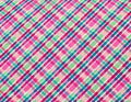 Nutcracker Wonderland Bias Plaid Cotton fabric- 100% Cotton - Continuous Cuts
