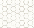 Honeycomb Cotton Fabric- 100% Cotton Fabric Springs Creative Sunflower Garden 78757-G550715 White - Honeycomb