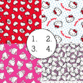Hello Kitty pink Fabric- 100% Cotton - Fabric By Springs Creative - Licensed Fabric