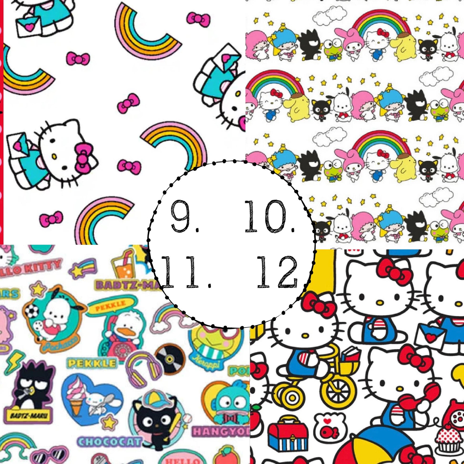 Hello Kitty pink Fabric- 100% Cotton - Fabric By Springs Creative - Licensed Fabric