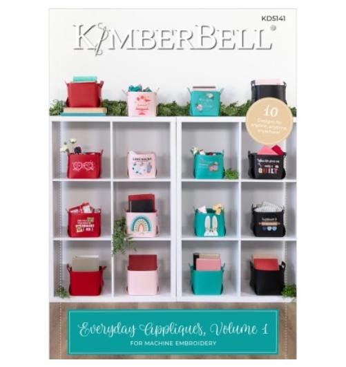 KID5141 Everyday Appliques, Volume 1 - Machine Embroidery CD Designers: Kim Christopherson, KimberBellMachine Embroidery CD