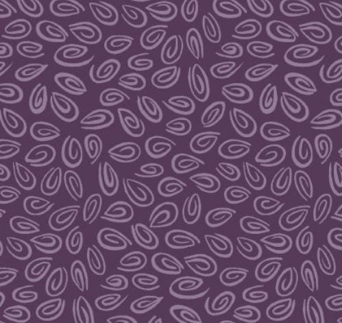 SusyBee Purple Swirls Cotton Fabric - 100% Cotton  - Fat Quarters  and continuous cuts- WSBSB20103-690