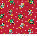 Mickey and Minnie Mouse Present Christmas character Disney and Friends fabric - 100% Cotton - Licensed Fabric