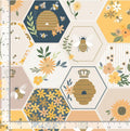 DS-The Bee's Knees - Stella D3052 Multi - The Bee's Knees Cotton fabric Continuous cuts 100% Cotton -