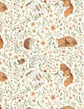 DS-Little Forest DNS2073 Cream Cotton - Continuous Cuts-