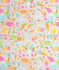 Easter Gnomes Egg Hunt cotton fabric 100% Cotton Continuous Cuts