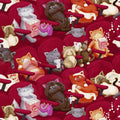 Scaredy Cats Cotton Fabric - 100% Cotton- Continuous Cuts Timeless Treasures CD8141