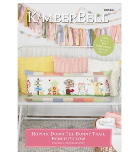 Hoppin Down the Bunny Trail Embroidery design CD- Embroidery files- Kimberbell machine EMBROIDERY CD version- KD5140