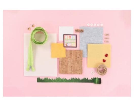 Hoppin Down the Bunny Trail Embellishment Kit - Kimberbell - KDKB1303 Quilt Designers: Kim Christopherson, KimberBell Embellishment Kit