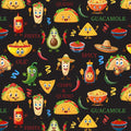 Taco Party Cotton Fabric - continuous cuts - 100% Cotton - Drewie Pie Fabrics