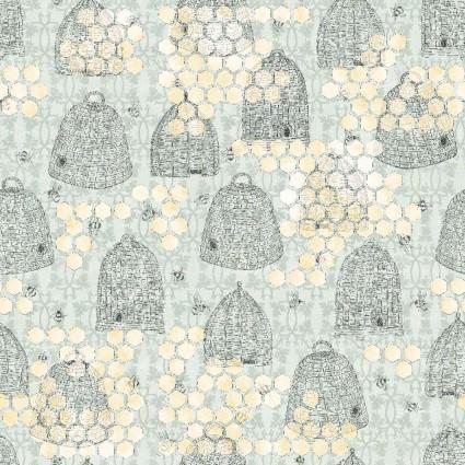 Sweet as Can Bee Cotton fabric-Continuous cuts- 100% Cotton SPR78814-A620715 - Susan Winget
