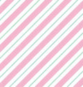 Wonderland Candy Cane Stripe Christmas Cotton fabric- 100% Cotton - Continuous Cuts - Pink Stripe