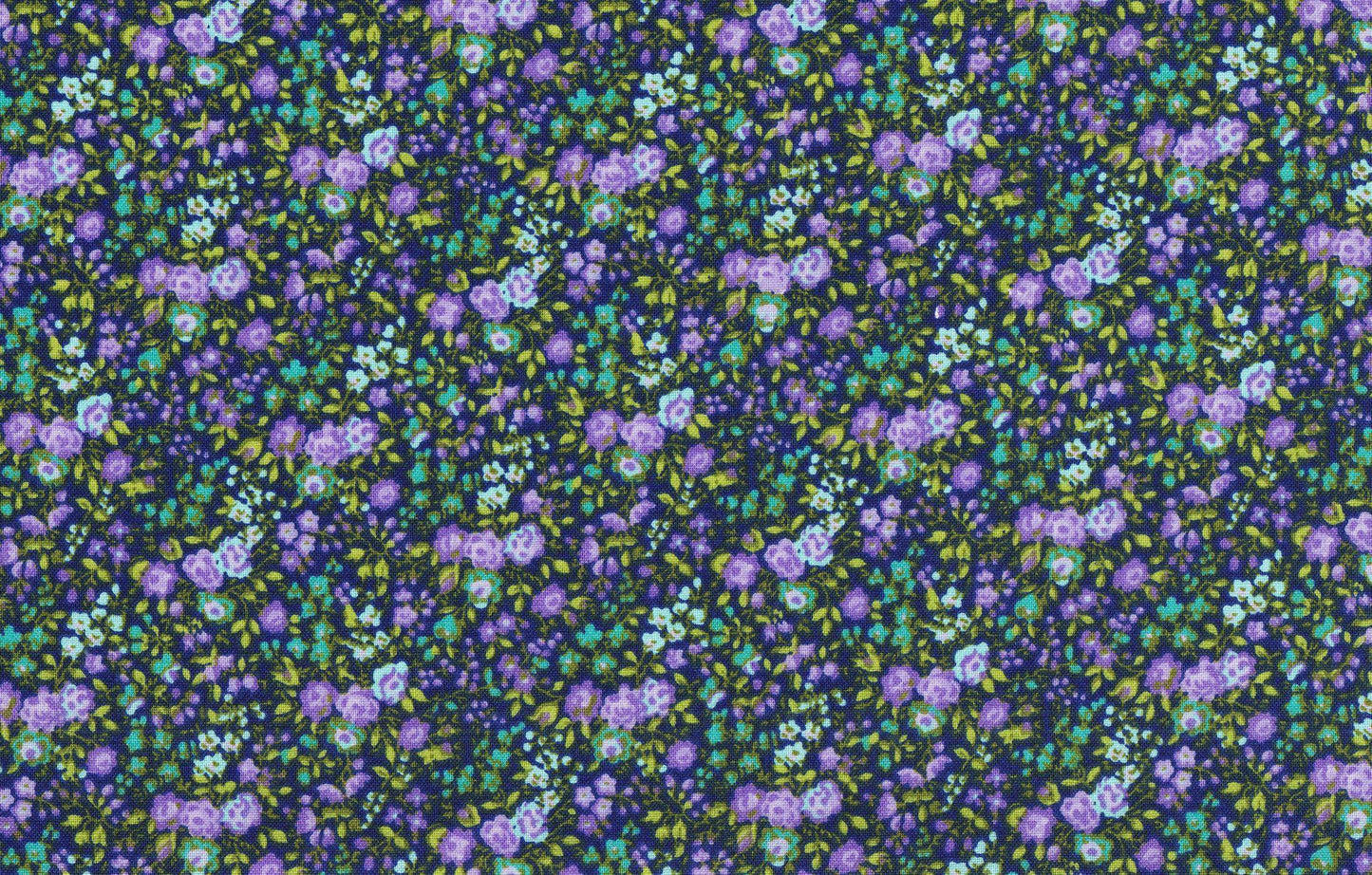 FT-Keepsake Calico Floral 100% Cotton Fabric Continuous Cuts