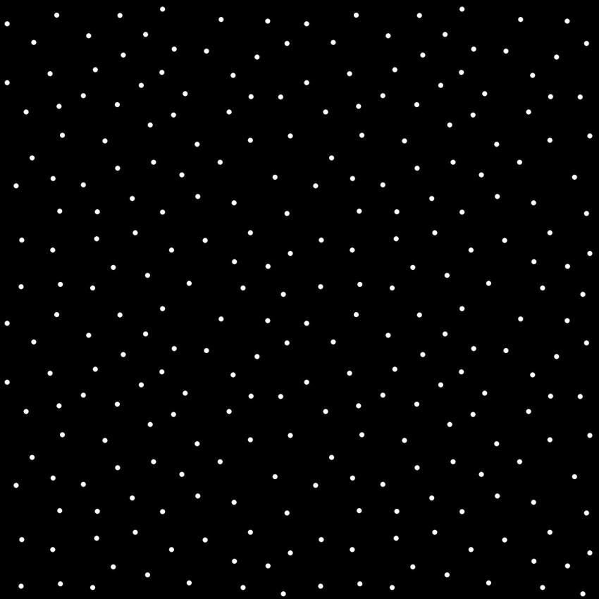 Kimberbell Basics - tiny dots - white dots on Black- 100% Cotton MAS8210-J -  Blender