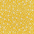 Yellow Daisy & Bees 100% Cotton Fabric - Continuous Cuts