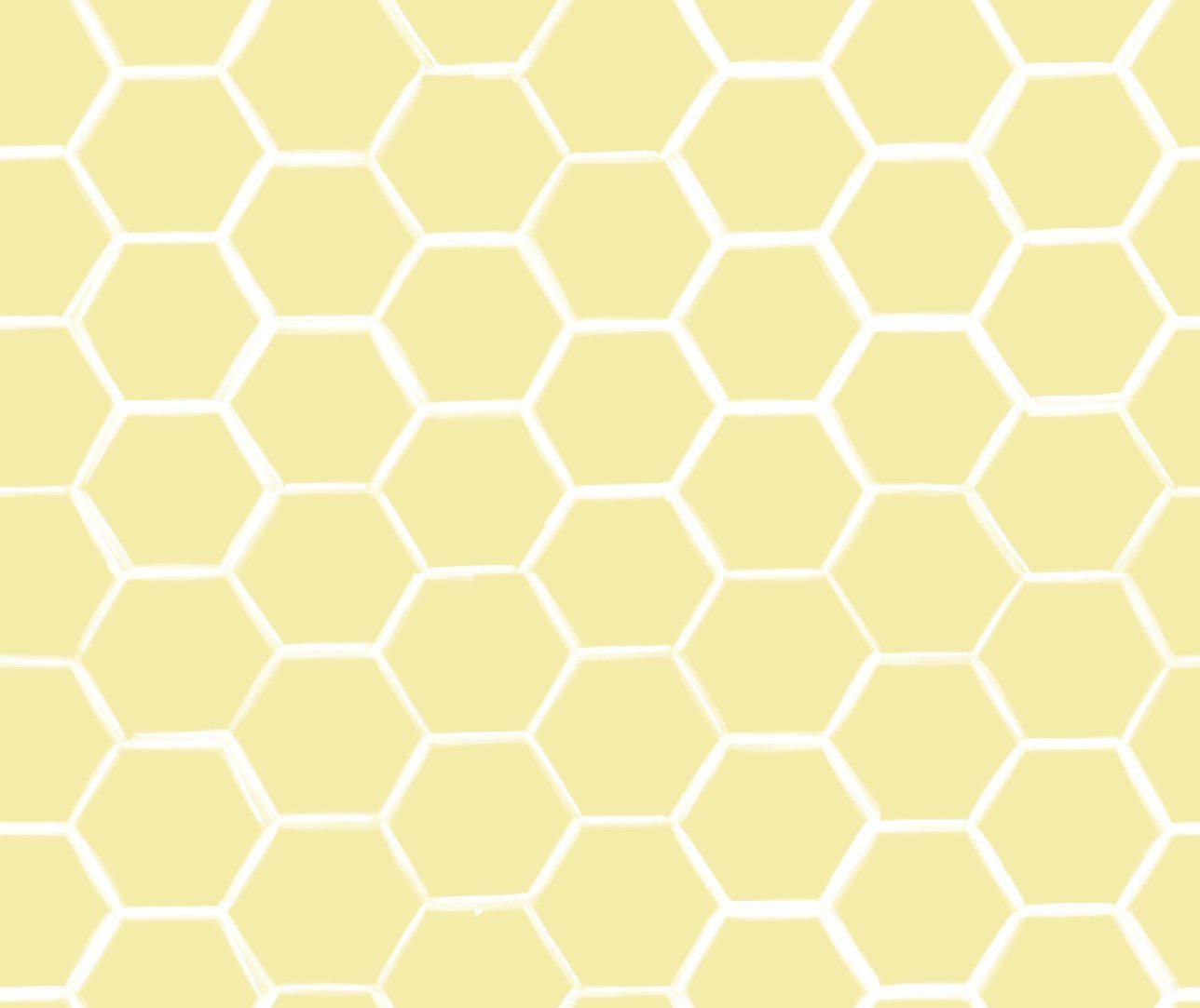 Yellow Honeycomb 100% Cotton Fabric by Springs Creative - Continuous Cuts - SC-Sunflower Garden 78757-H210715 Yellow - Honeycomb